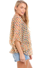 Load image into Gallery viewer, Silky Polka Dot Kaftan
